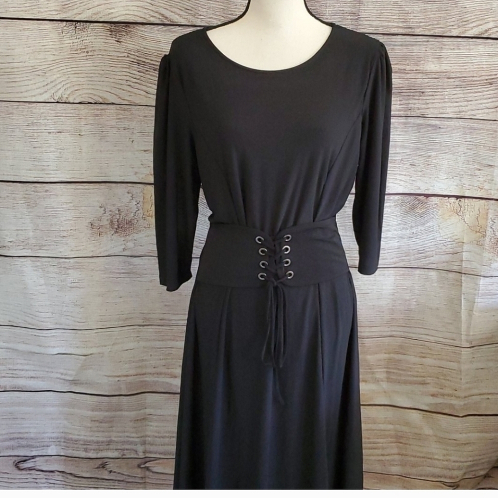 Kate & Mallory Black A-Line Dress